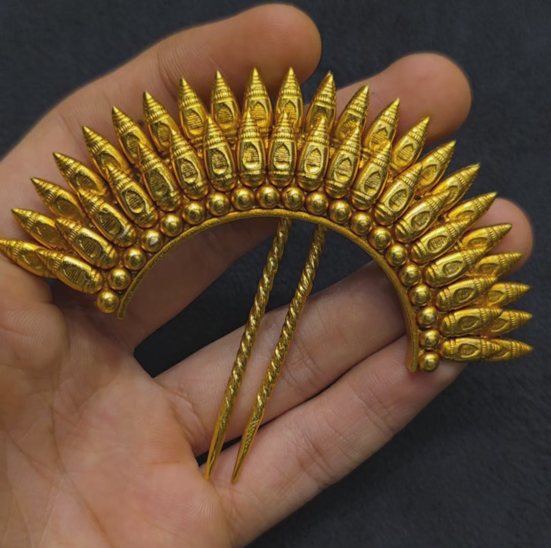 Royal Surya 925 Silver Kesh Pin