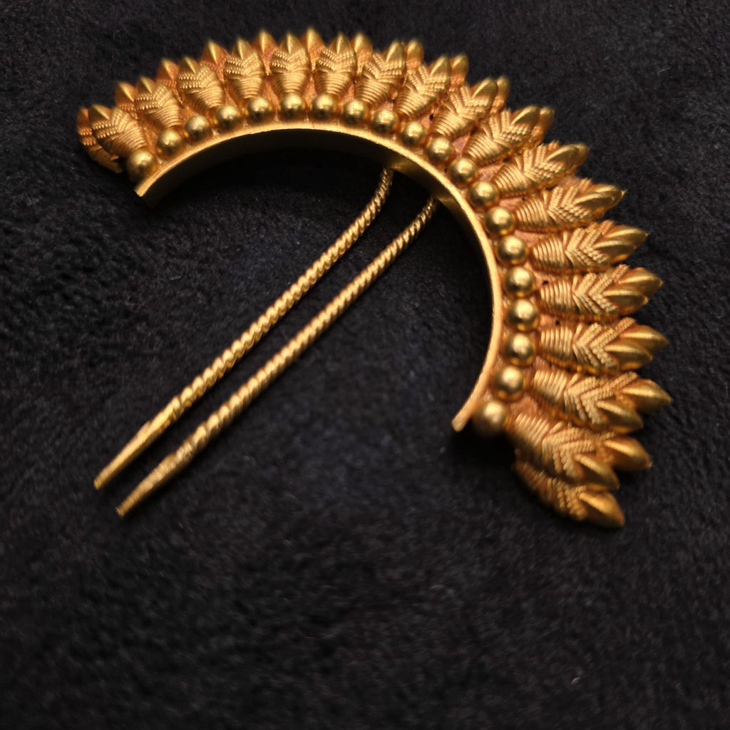 Rajasi Pushpa 925 Silver Kesh Pin