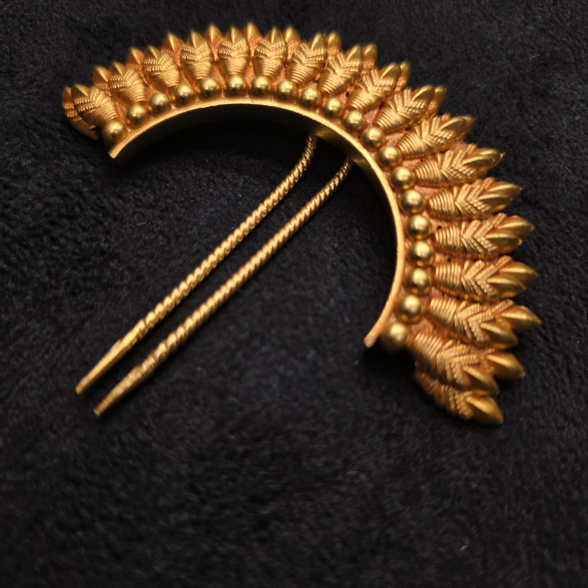 Rajasi Pushpa 925 Silver Kesh Pin