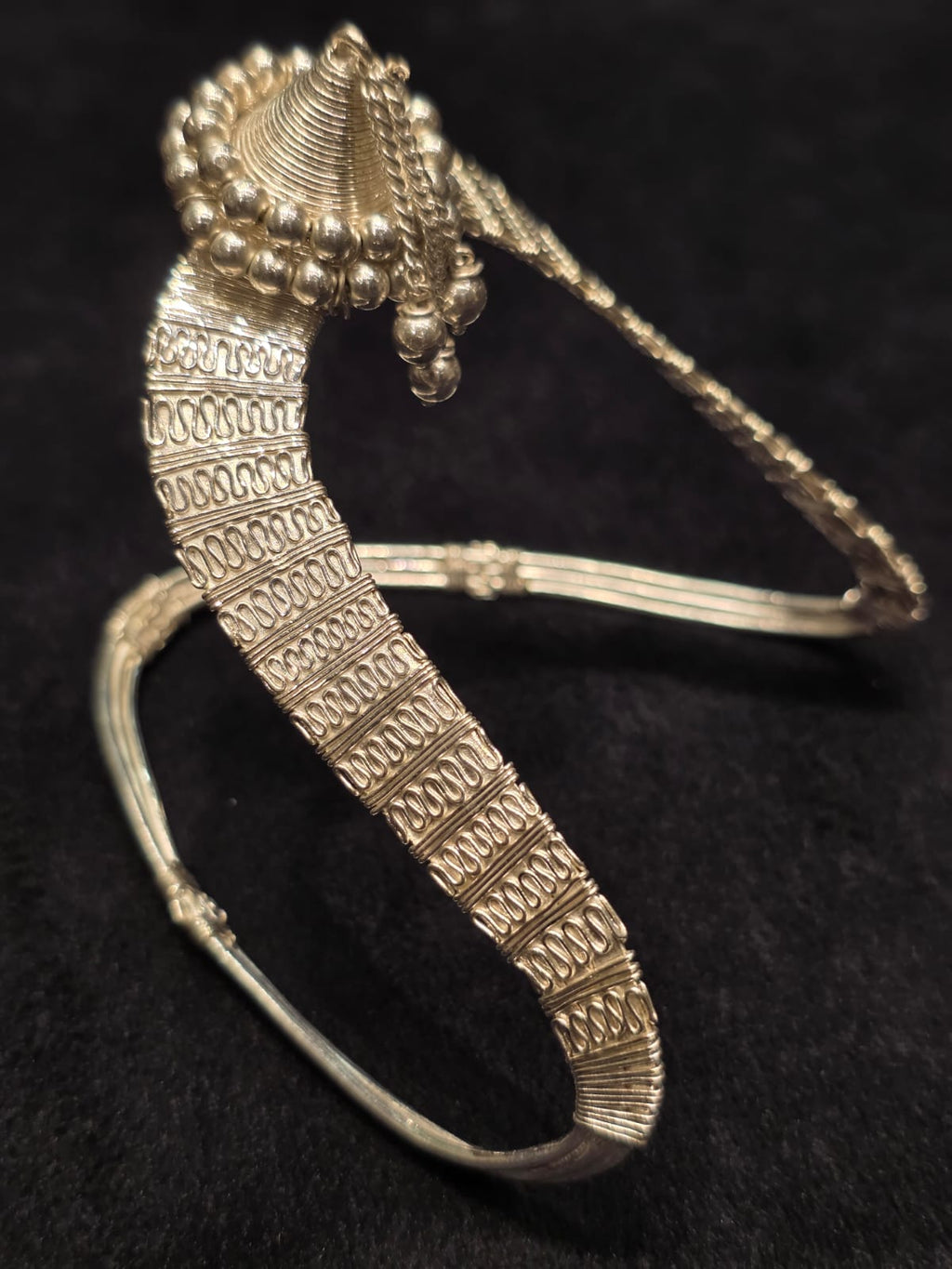 Royal Veda Heritage Bajuband – Silver