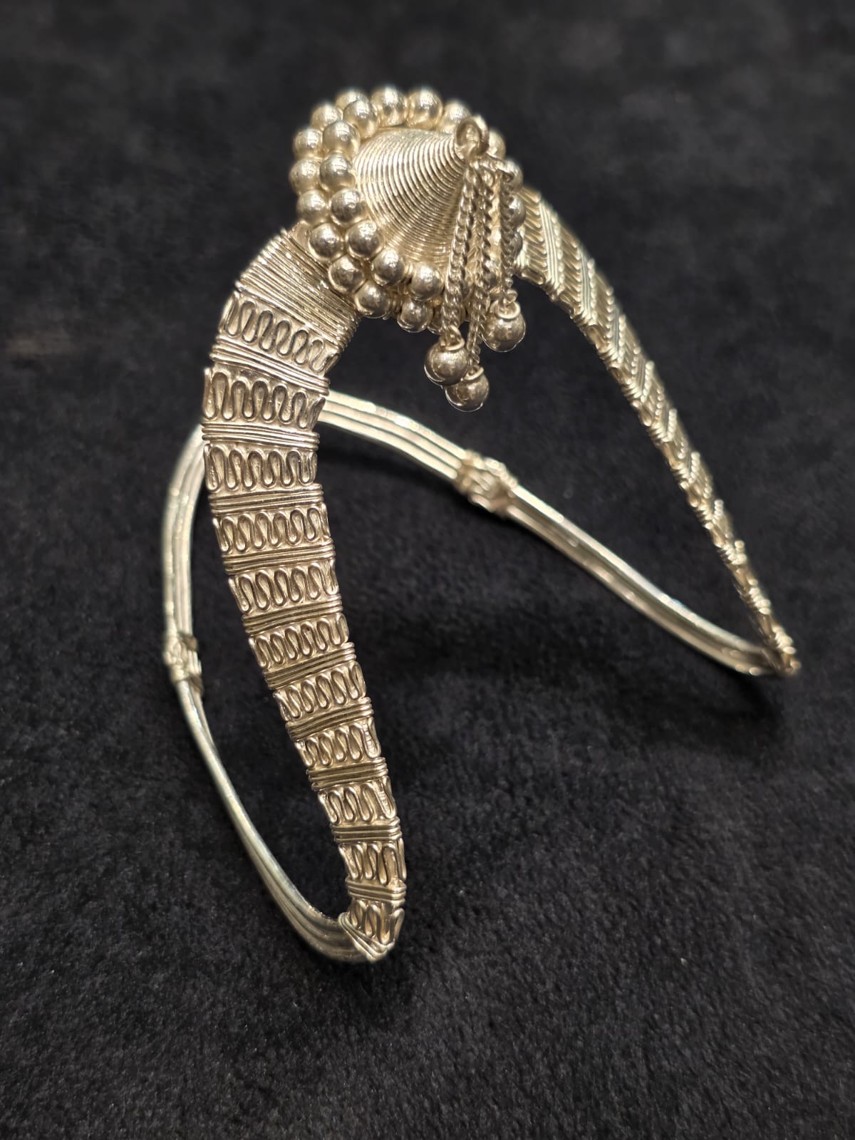 Royal Veda Heritage Bajuband – Silver