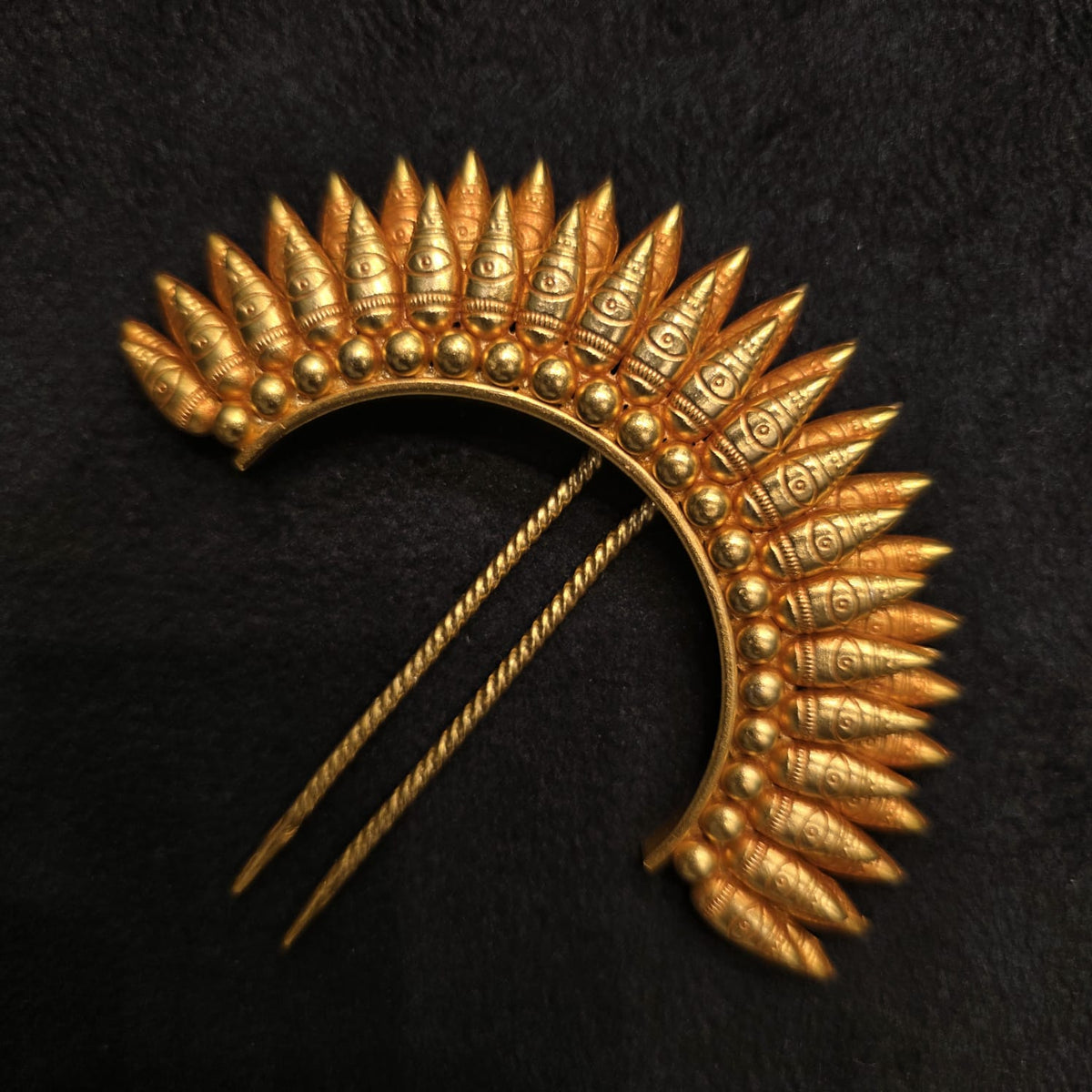 Surya Vamsha 925 Silver Kesh Pin