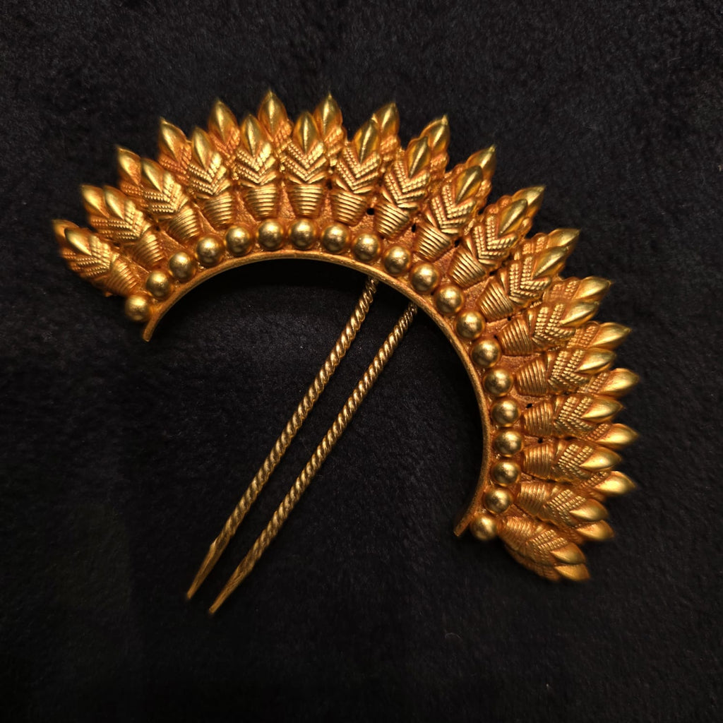 Rajasi Pushpa 925 Silver Kesh Pin