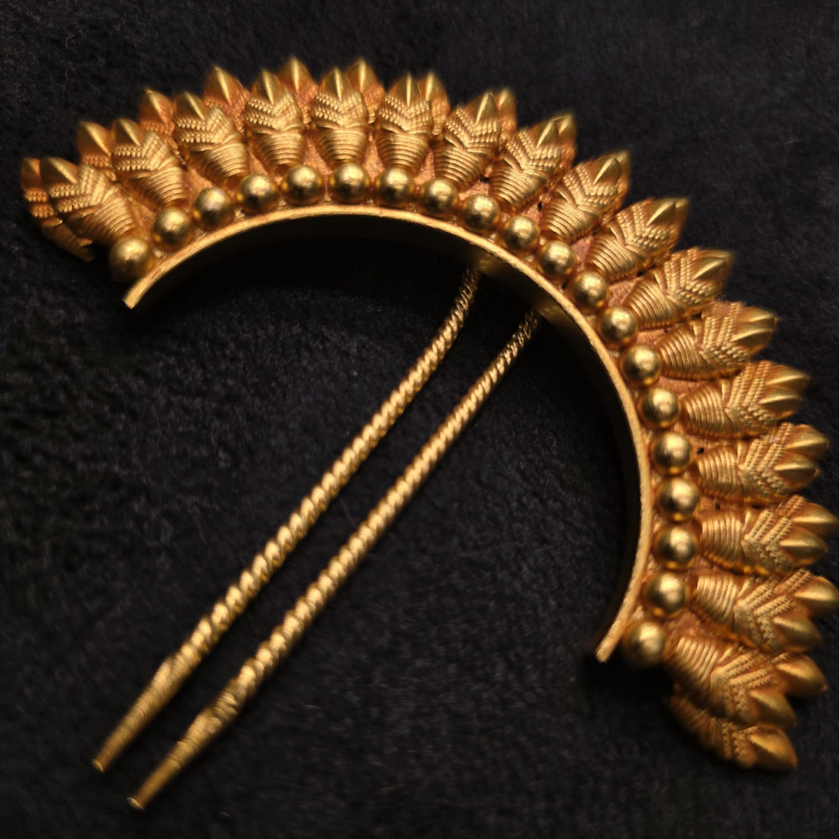 Rajasi Pushpa 925 Silver Kesh Pin